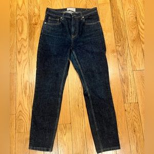 Everlane Dark Navy Ankle Jean 28